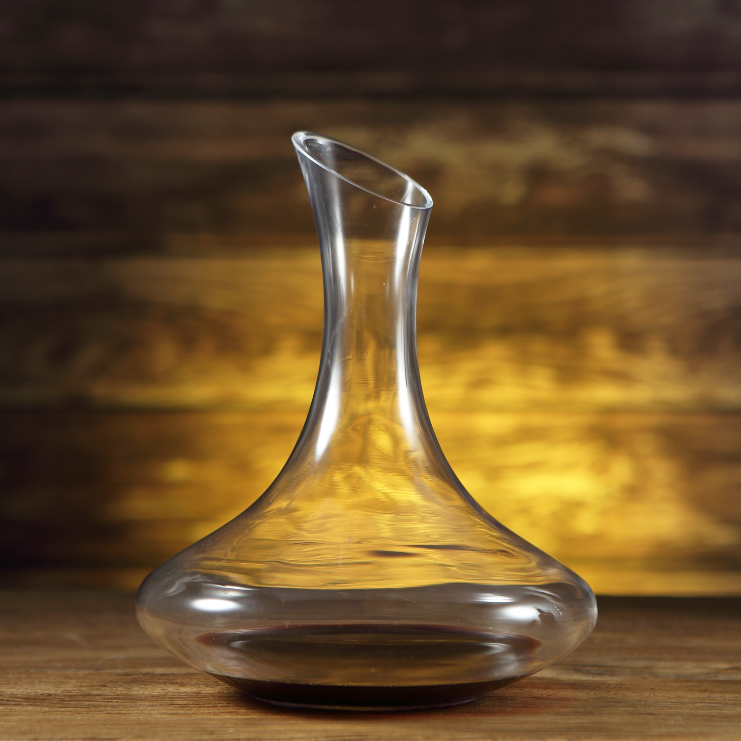 Creative Crystal Glass Slant Mouth Decanter Wine Decanter Wine Wine Dispenser Wine Set Single Package