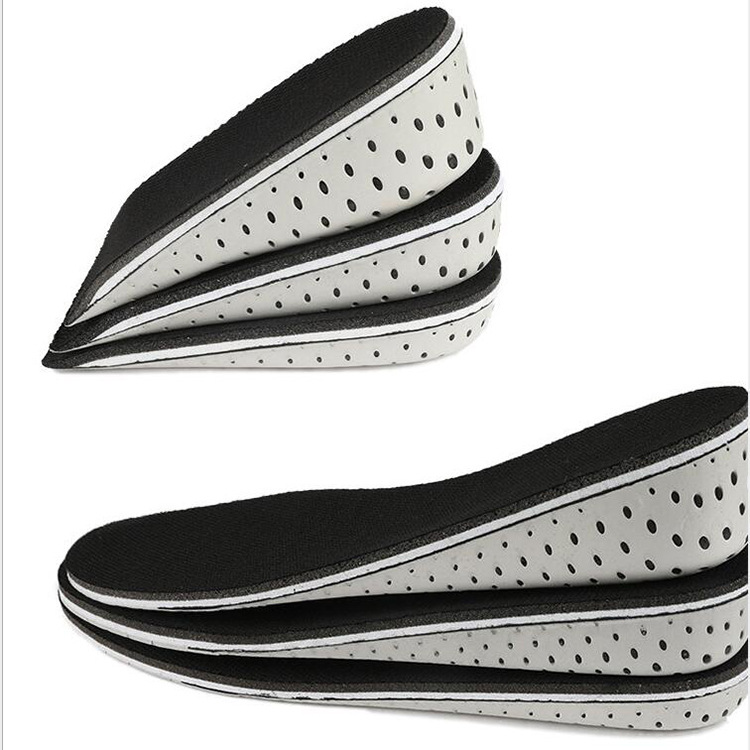 EVA heightening insole invisible inner heightening heel pad breathable sweat-absorbent and deodorant men's and women's sports and leisure insoles