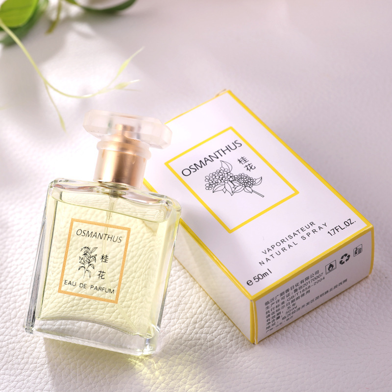 Osmanthus Jasmine Lily Rose fragrance perfume lasting fresh and elegant fragrance factory direct wholesale a generation of hair