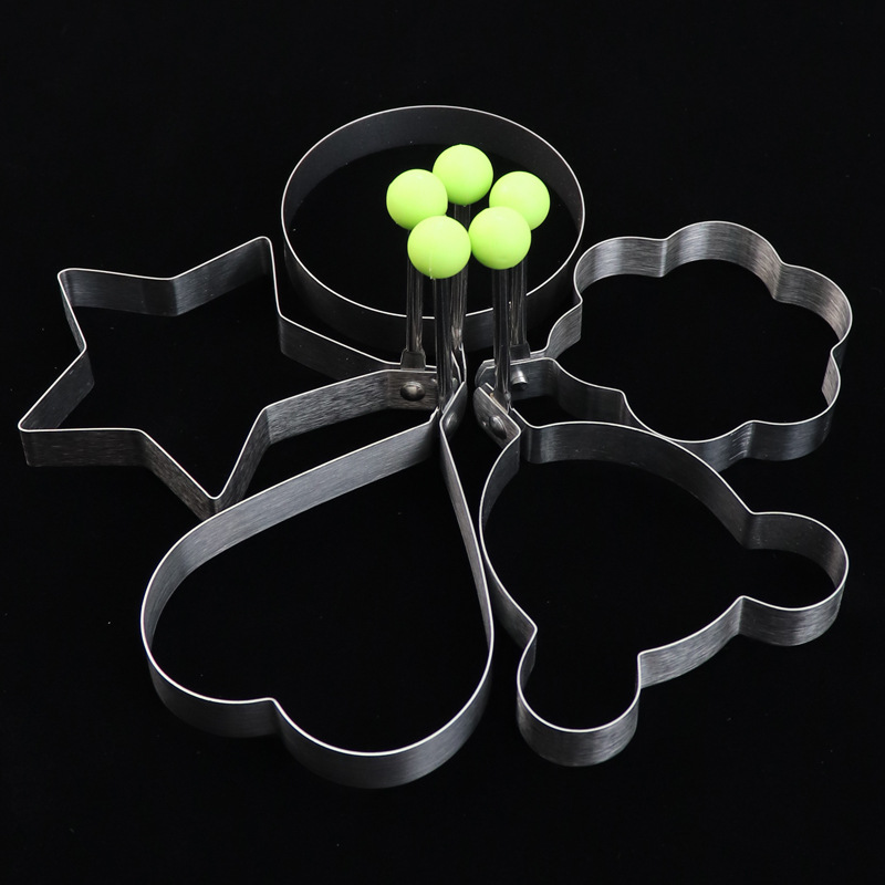 Kitchen supplies stainless steel omelette thickened non-stick omelette mold DIY omelette mold factory wholesale