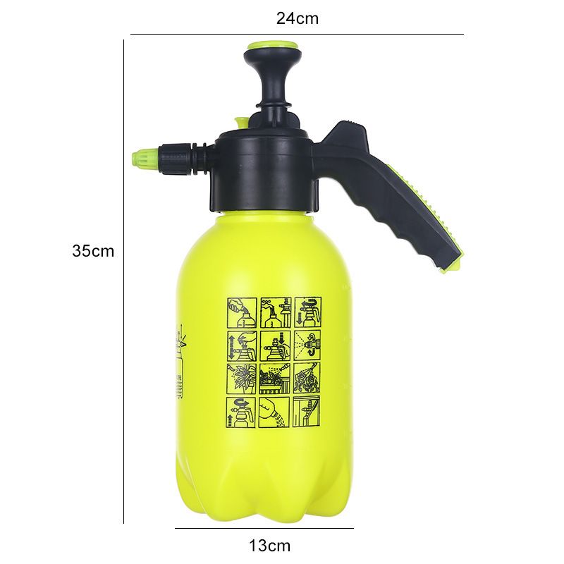 Plastic garden gardening explosion-proof watering pot sprayer pneumatic watering multi-meat squeeze watering pot