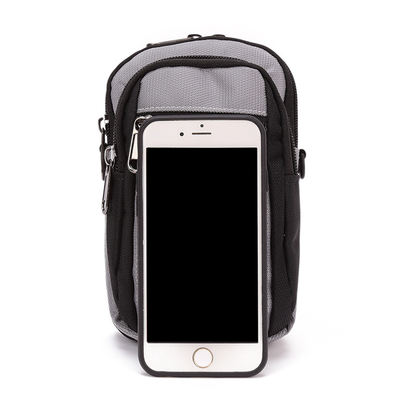 Factory direct outdoor mobile phone waist bag men's multifunctional belt sports waist bag running mobile phone bag wholesale