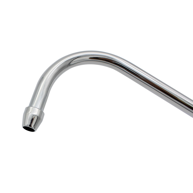 2 Points Full Silver Double Water Big Bend American Style Faucet Household Direct Drinking Silk Screen Printing Luxury 2 Points Gooseneck Gold Plated Faucet