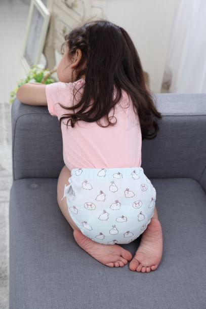 Korean style baby four-layer gauze diapers waterproof newborn washable diaper Cotton Diaper pocket baby learning pants