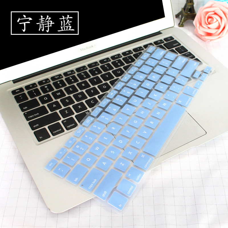 Suitable for Apple 2020air13 a2179 A2485 European Japanese Transparent Silicone Keyboard Protection Film
