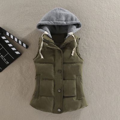 2019 Autumn and Winter New Women's Korean Style Sports Slim-fit Cotton Vest Women's Candy-colored Vest Trendy Waistcoat