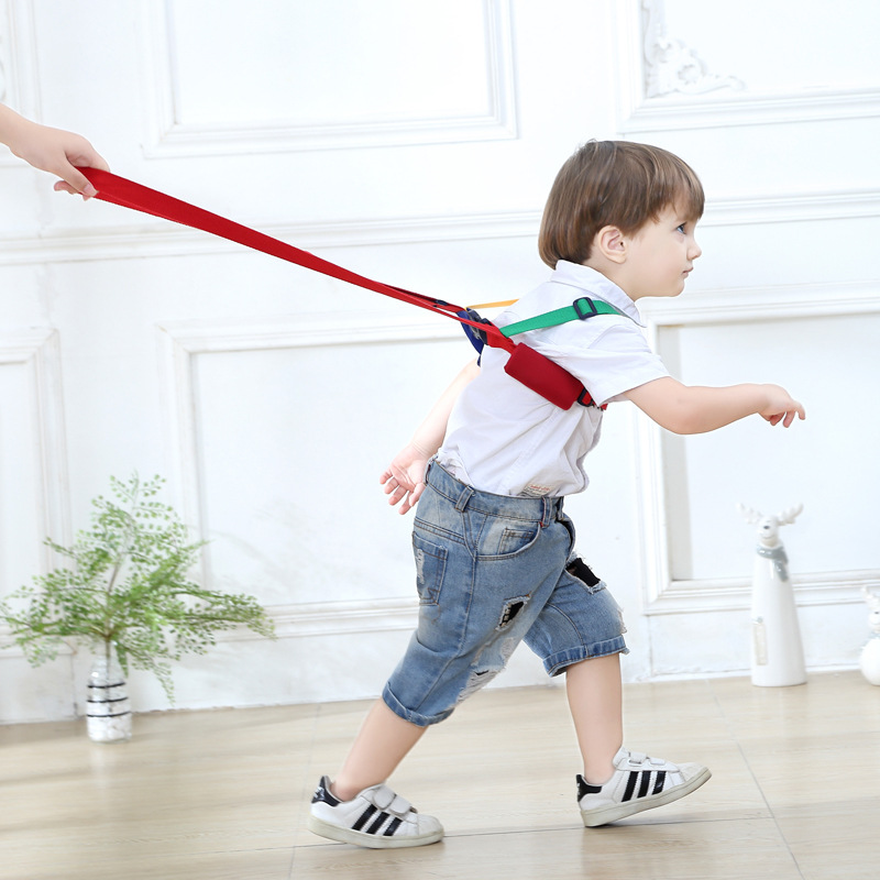 Walking anti-lost rope anti-tightening anti-lost belt baby anti-lost toddler belt baby children summer breathable traction rope