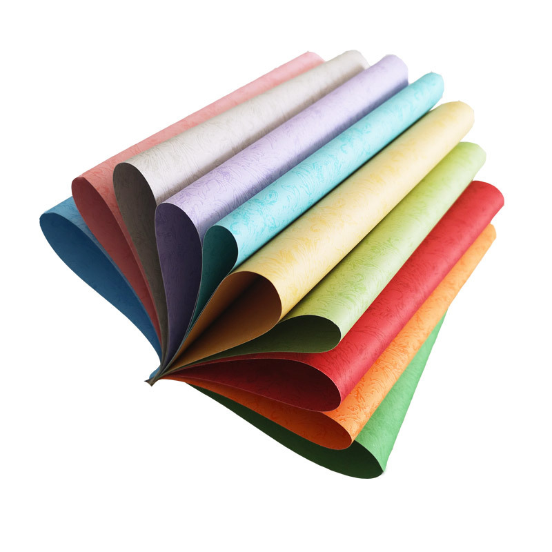 180g plain A3 ++ A4 phoenix tail imitation leather paper tender cover paper 100 children's handmade paper