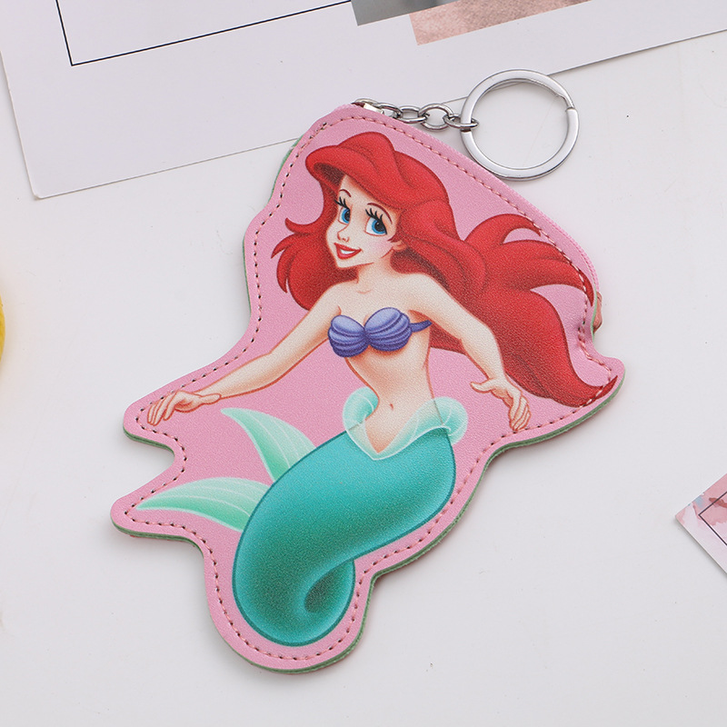 Factory direct new PU leather small wallet cartoon children's coin purse creative key bag coin bag mini wallet