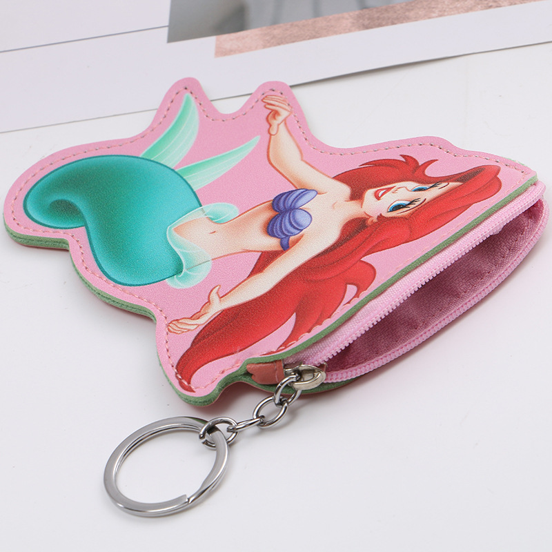 Factory direct new PU leather small wallet cartoon children's coin purse creative key bag coin bag mini wallet
