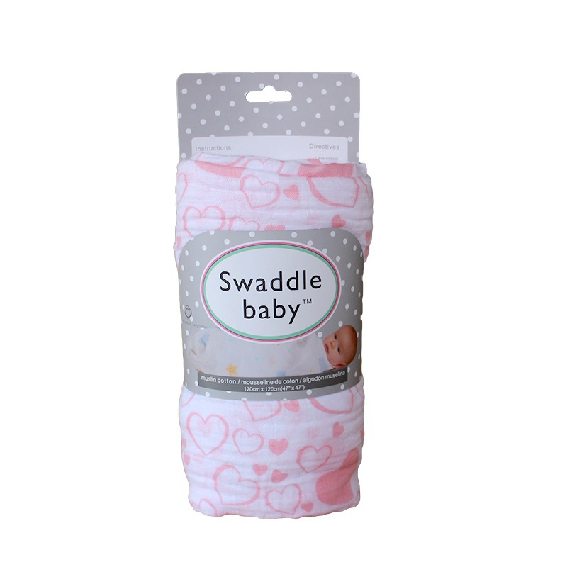 LionBear baby cotton gauze swaddling baby blanket gauze multi-functional quilt wrap towel factory direct sales