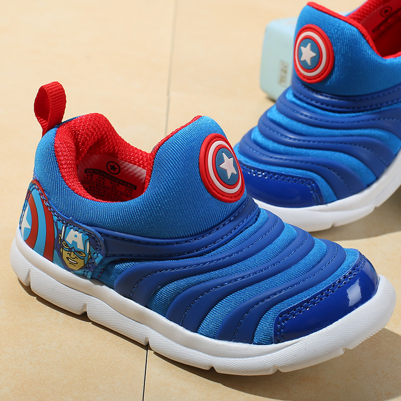 Caterpillar children's shoes spring new boys and girls children's sports shoes summer girls baby toddler shoes a generation of hair