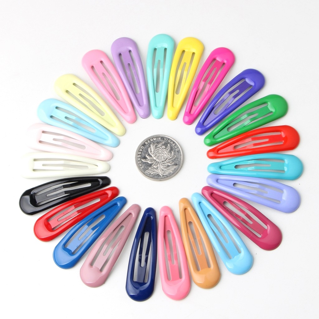 ins Wind Hyun-a Cyber Red Hair Clip Women's Color Oil Dropping BB Clip Candy Color Children's Hair Clip Bangs Side Clip Headdress