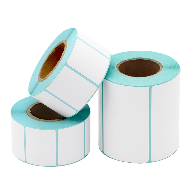 Three-proof thermal paper eyoubao adhesive label sticker 30 40 50 60 70 80 100mm blank printing