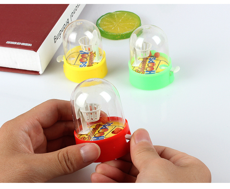 Mini handheld basketball Palm basketball shooting game children's educational desktop toy gift stall hot sale New Product