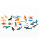 Cross-border explosion simulation marine animal model toy penguin shark turtle toy model stall toy