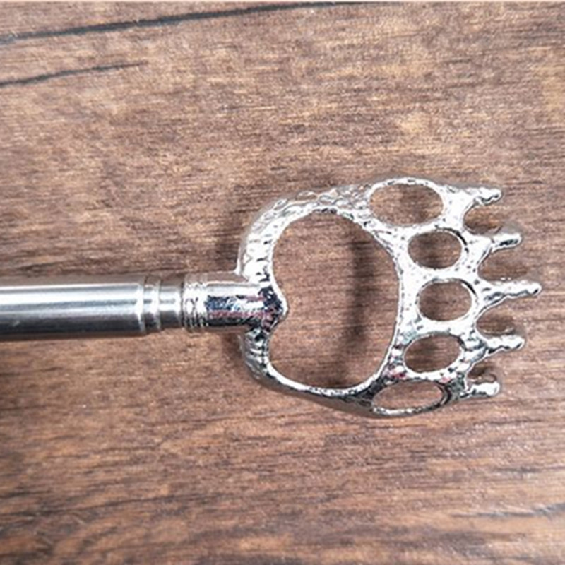 Massage claw scratcher four telescopic stainless steel Tickle Bear Claw don't ask for old man le factory direct wholesale