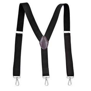 Cross-border supply adult three clip men's strap Y-type adult universal hook buckle strap spot a generation of hair