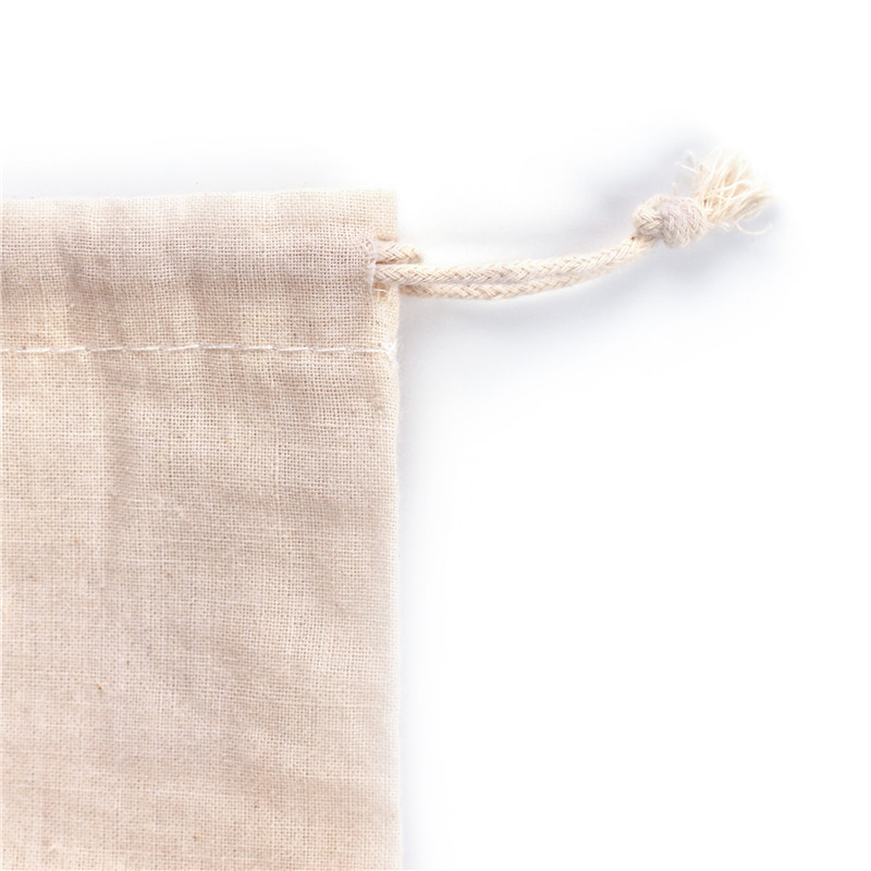 Cotton Bundle Pocket Spot Printable LOGO Filter Bag Drawstring Gift Packaging Bag Jewelry Jewelry Storage Cotton Bag