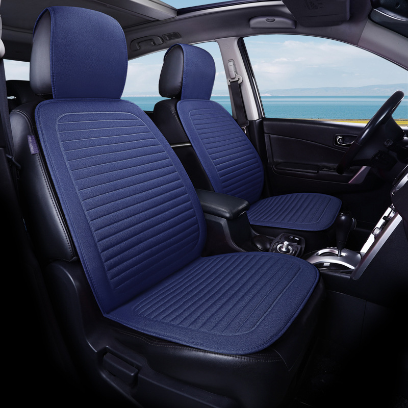 2018 New car supplies leaflet single piece linen car mat Four Seasons GM seat cushion manufacturers wholesale