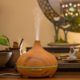 Aromatherapy Machine Heavy Mist Household Small Quiet Bedroom Office Hotel Commercial Wood Grain Essential Oil Humidifier Desktop