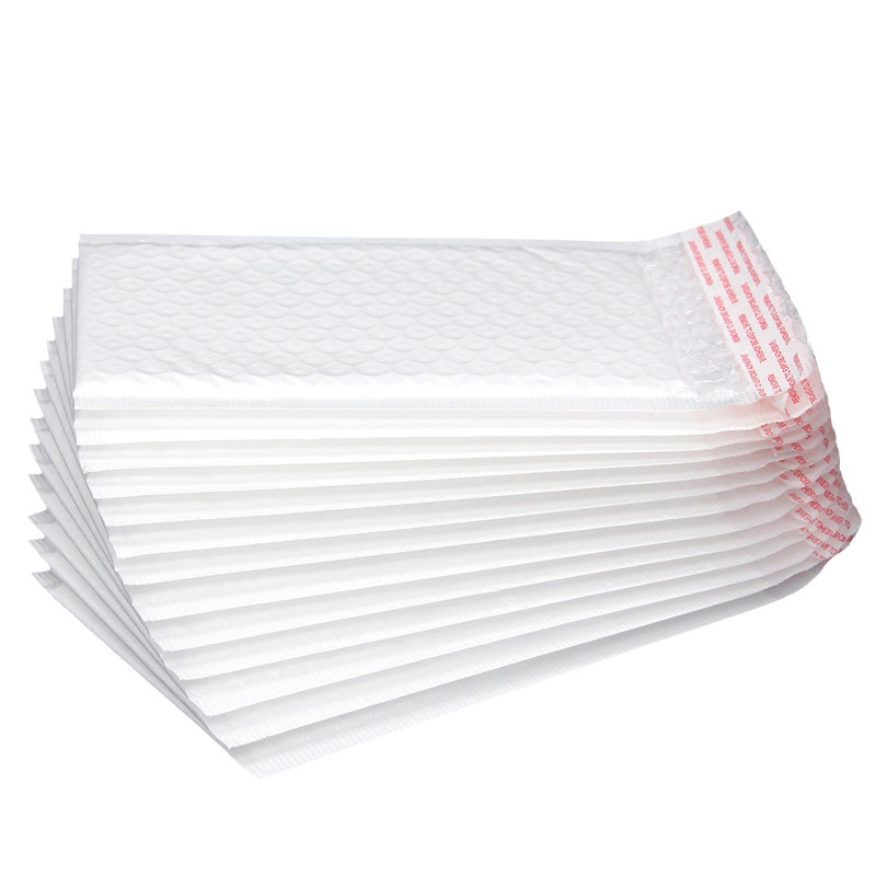 Composite Pearlescent Film Bubble Bag Clothing Express Bag White Bubble Bag Shockproof Bubble Envelope Bag Waterproof Packaging Bag