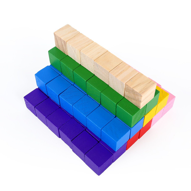 Cubic Pine Wood Block Pine Cubic Small Wood Block Solid Wood Building Block Pine diy Handmade Model Making Material