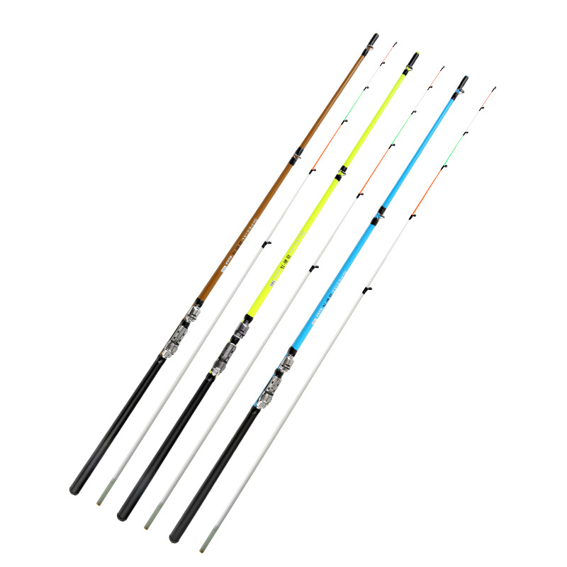 Glass fiber reinforced plastic raft rod insertion Rod soft tail raft fishing rod solid rod slightly bridge fishing rod cross-border far to Shore cast raft fishing rod