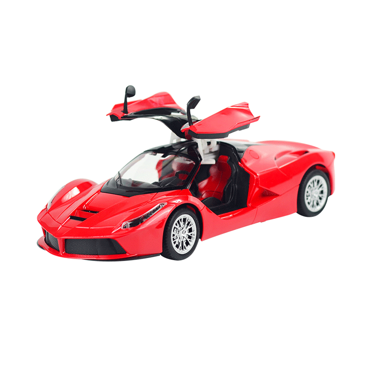 1:14 Farah charging remote control car model gravity sensor children's toy model cool light one-button door opening