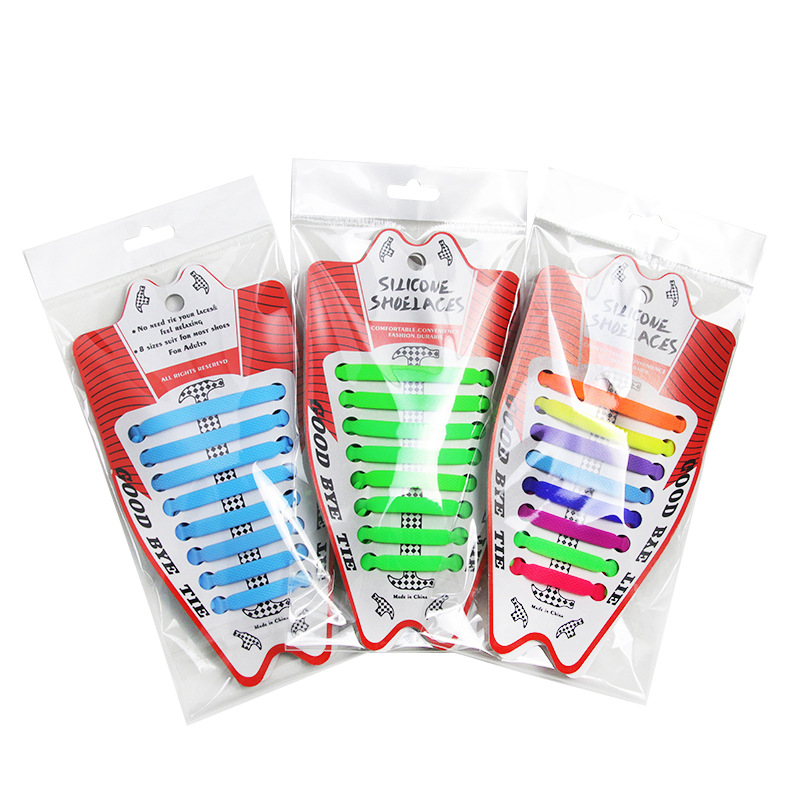 Source factory direct cross-border Amazon AliExpress best selling creative hammer lazy shoelaces elastic silicone shoelaces