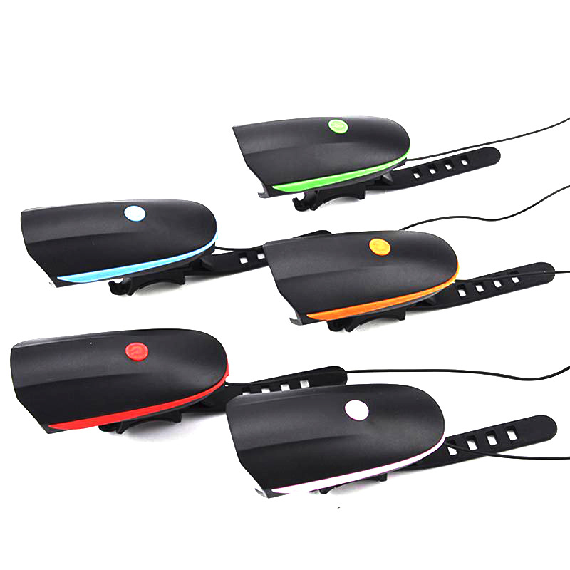 Bicycle light charging horn headlight set USB multifunctional night riding Waterproof high brightness 7588 mountain bike accessories