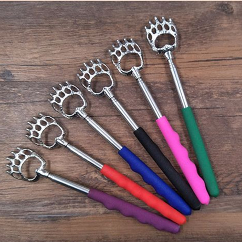 Massage claw scratcher four telescopic stainless steel Tickle Bear Claw don't ask for old man le factory direct wholesale
