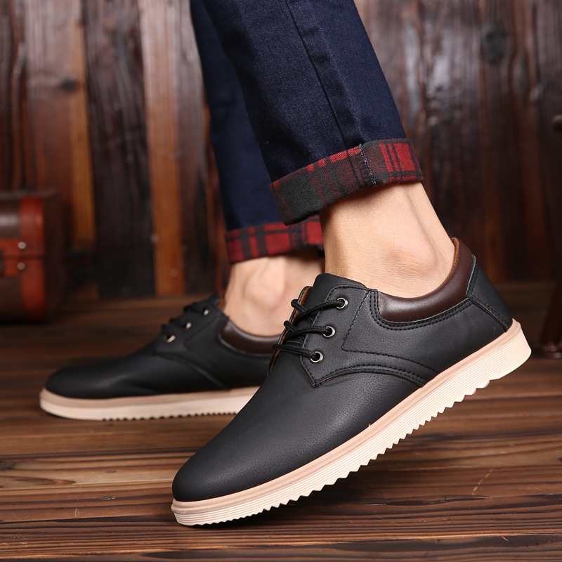 2024 Summer Waterproof Non-Slip Leather Shoes Men's Workwear Shoes Breathable Casual Shoes Men's Shoes Sports Trendy Shoes for Men