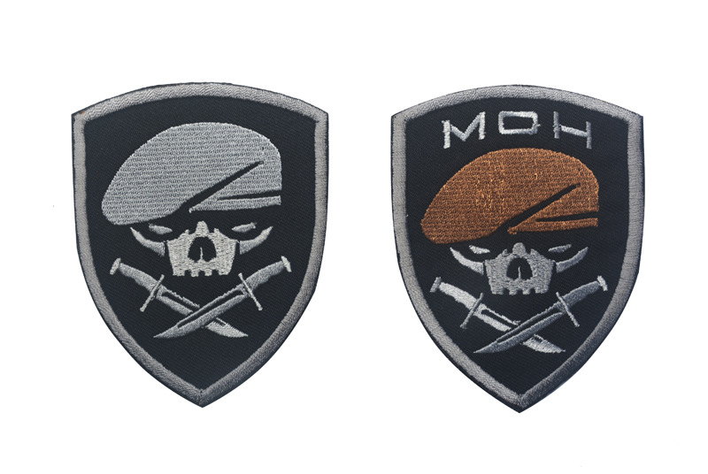 Cross-border spot Project Honor Medal of Honor epaulettes embroidered cloth badge military fan velcro badge