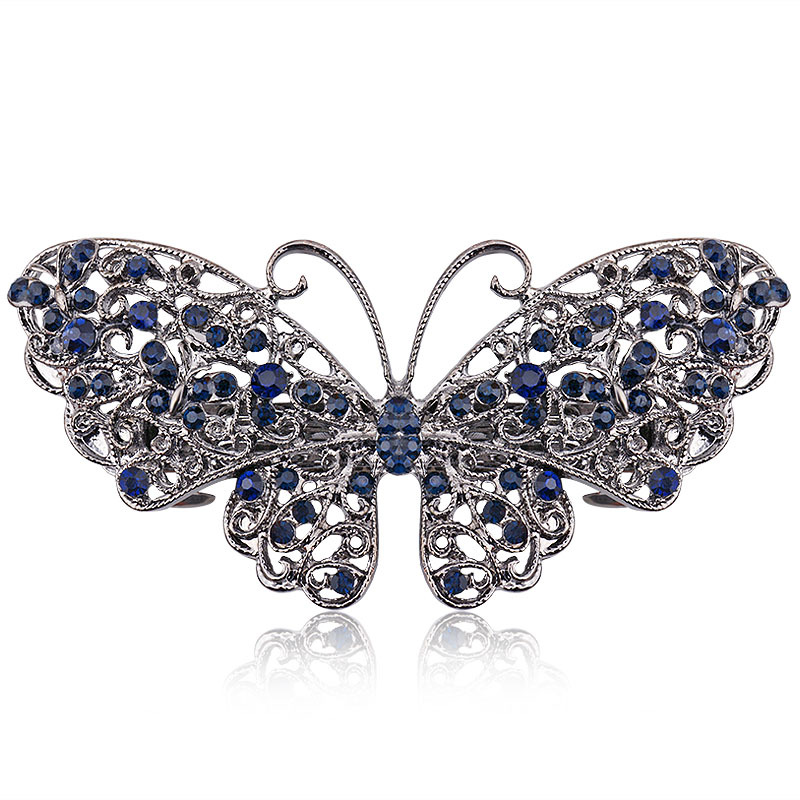 Eashiya creative new Korean hair accessories retro bow hair clip top clip hairpin fine spring Chuck