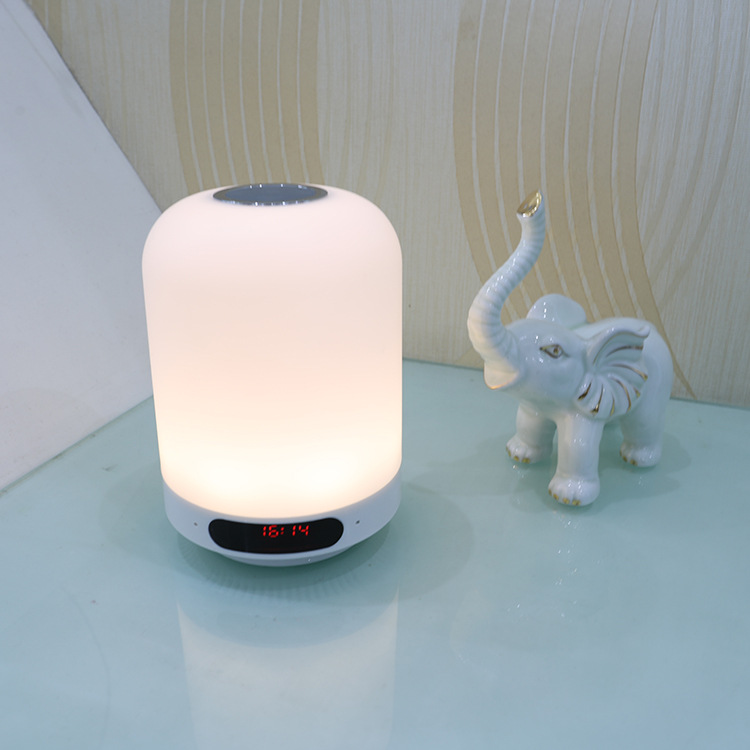 Factory Supply Bluetooth Speaker Lamp Modern Simple Induction Night Light Music Touch Gift Custom Lamp