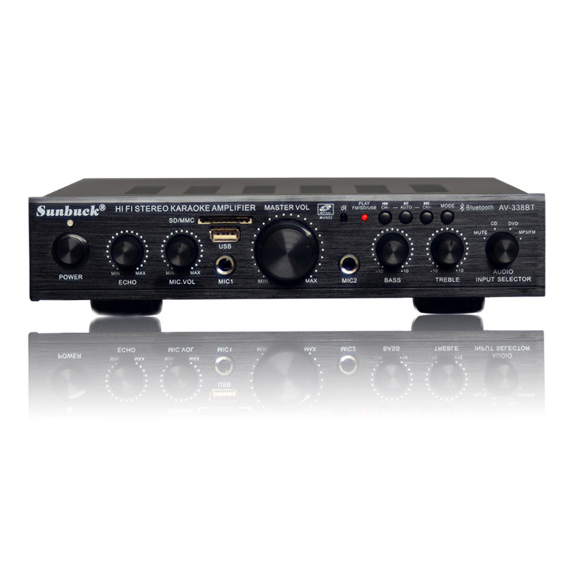 Factory Direct multi-function household power amplifier Karaoke radio amplifier stage high power Bluetooth power amplifier