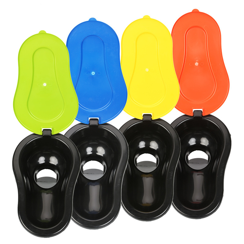 Temporary toilet for decoration plastic squatting pan large urinal non-disposable plastic simple urinal supply
