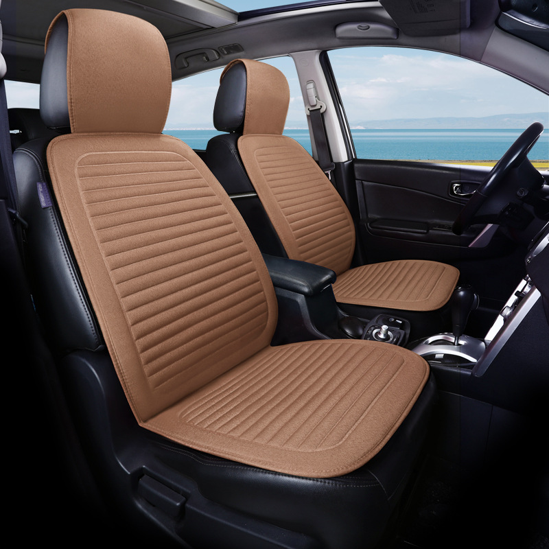 2018 New car supplies leaflet single piece linen car mat Four Seasons GM seat cushion manufacturers wholesale