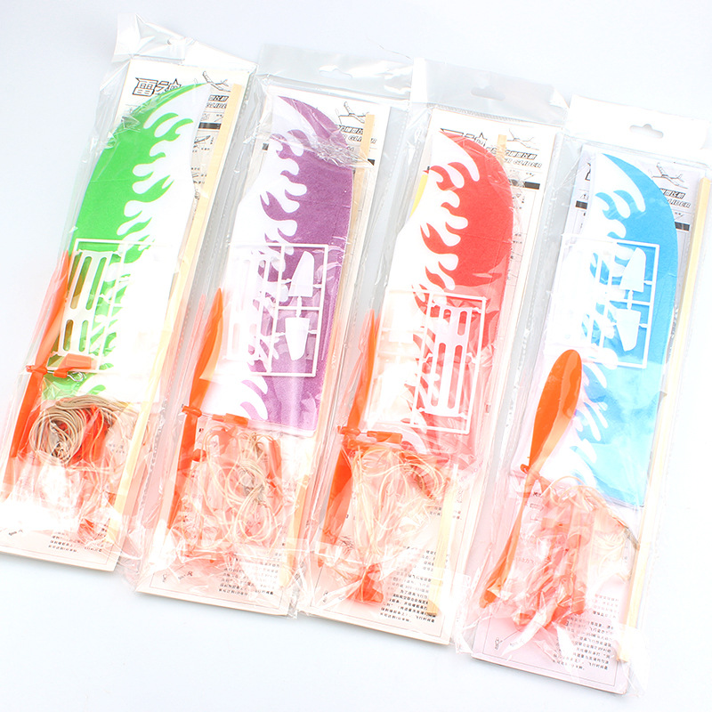 Thunderbird rubber band power aircraft School model aircraft competition hand-assembled ultra-light Thor rubber band aircraft wholesale