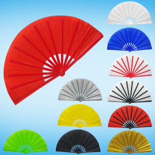 Magic Fan Empty-handed Fan Tai Chi Fan Kung Fu Fan Multi-color Optional Stage Performance Magic Props