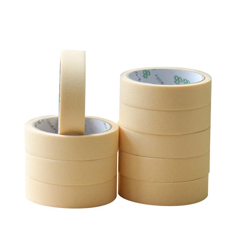 Wholesale decoration masking tape high temperature car paint masking tape high viscosity masking tape wholesale
