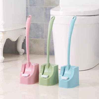 Household Toilet Brush Set Creative Toilet Toilet Washing Brush New Long Handle No Dead Angle Cleaning Brush No Dead Angle