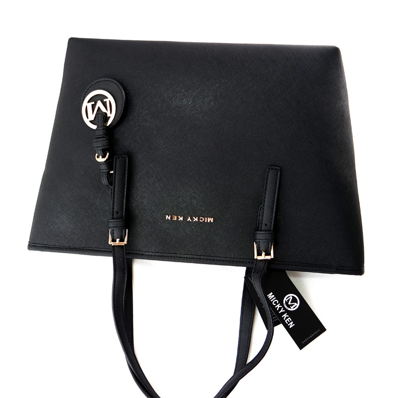 Large Capacity Black PU Women's Bag 2023 New Fashion Handbag Shoulder Bag Women's Bag Shopping Bag