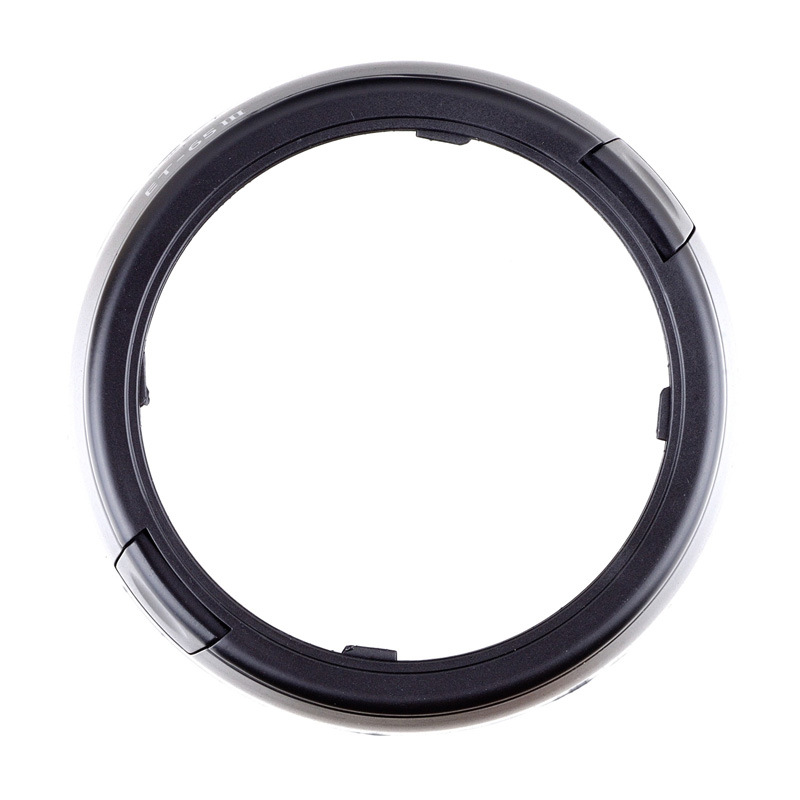 ET-65III lens hood suitable for Canon 85mm/1.8 100-300mm camera lens 58mm sunshade