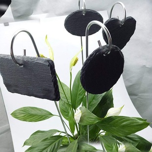 Factory supply gardening flower label plant label fruit tree label stainless steel pendant label flower card