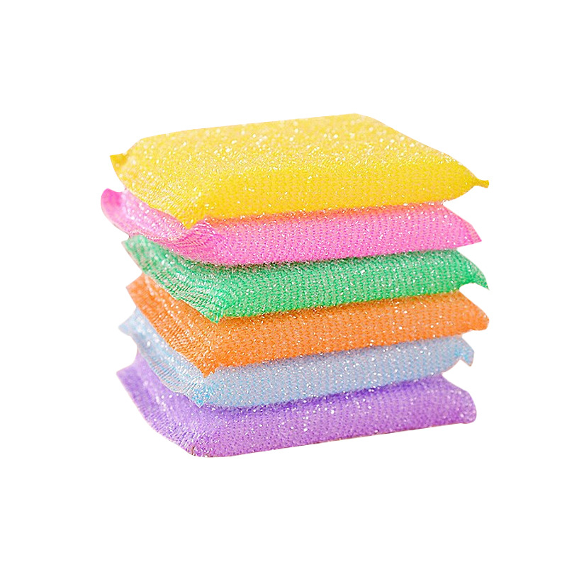 Kitchen sponge dishwashing cloth dishwashing sponge daily department store magic scrub bowl chopsticks scouring pad factory direct supply