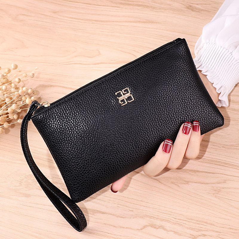 2023 New European and American Long 5.5 Inch Mobile Phone Bag Wallet Zipper Clutch Trendy Fashion Handbag Women's Wallet