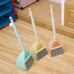 Home Supplies Children's Broom Mop Combination Mini Broom Dustpan suit Sweeping Toy Cleaning Small Broom