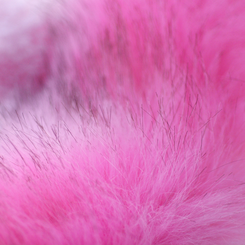 Korean style scarf hat gloves one-piece padded plush one-piece imitation fox fur hooded winter warm three-piece set